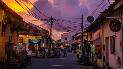 Virgin White Tea Factory and Galle Fort from Colombo City