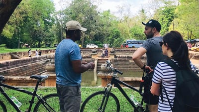 Cycling from Anuradhapura City