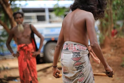 Waterfall Hike and Aboriginal Village Tour from Kandy City