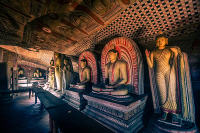 Sigiriya and Dambulla Cave from Kalutara City