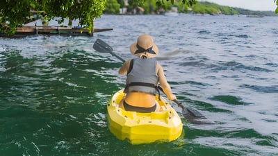 Lagoon Kayaking from Pasikudah