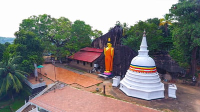 Hidden Temples and Secluded Coastline from Koggala City