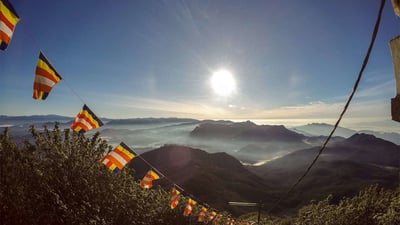 Scenic Adam's Peak by Helicopter from Koggala City