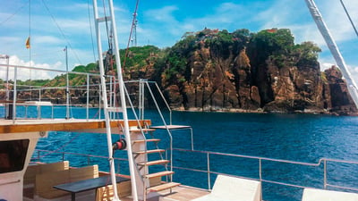 Whale Watching by Yacht from Trincomalee City