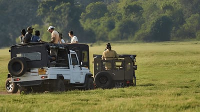 カウドゥッラ国立公園 プライベートサファリ