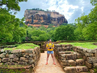 Sigiriya Rock and Wild Elephant Safari from Kandy City