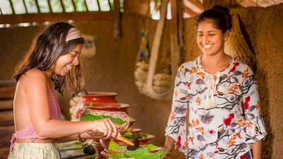 Waterfall Hike and Aboriginal Village Tour from Kandy City