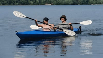 Lagoon Kayaking from Pasikudah