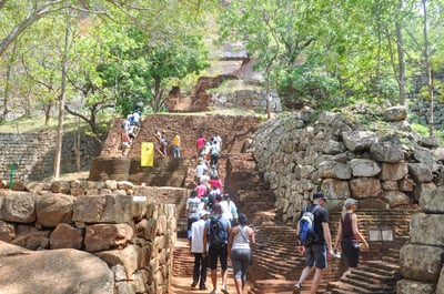 Sigiriya and Dambulla Cave from Kalutara City