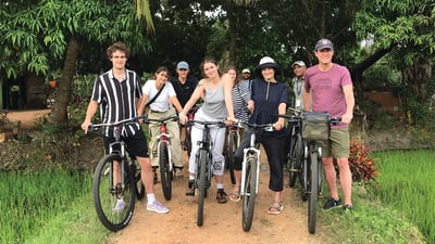 Cycling from Anuradhapura City