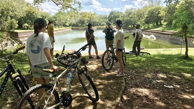Cycling from Anuradhapura City