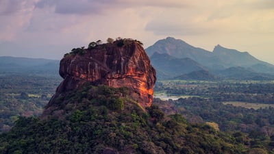 Sigiriya and Dambulla from Mount Lavinia City