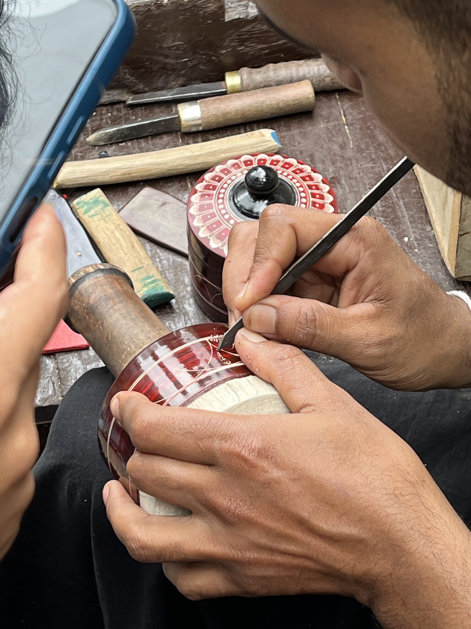 Laaksha Lacquer Art Experience with Lunch from Matale