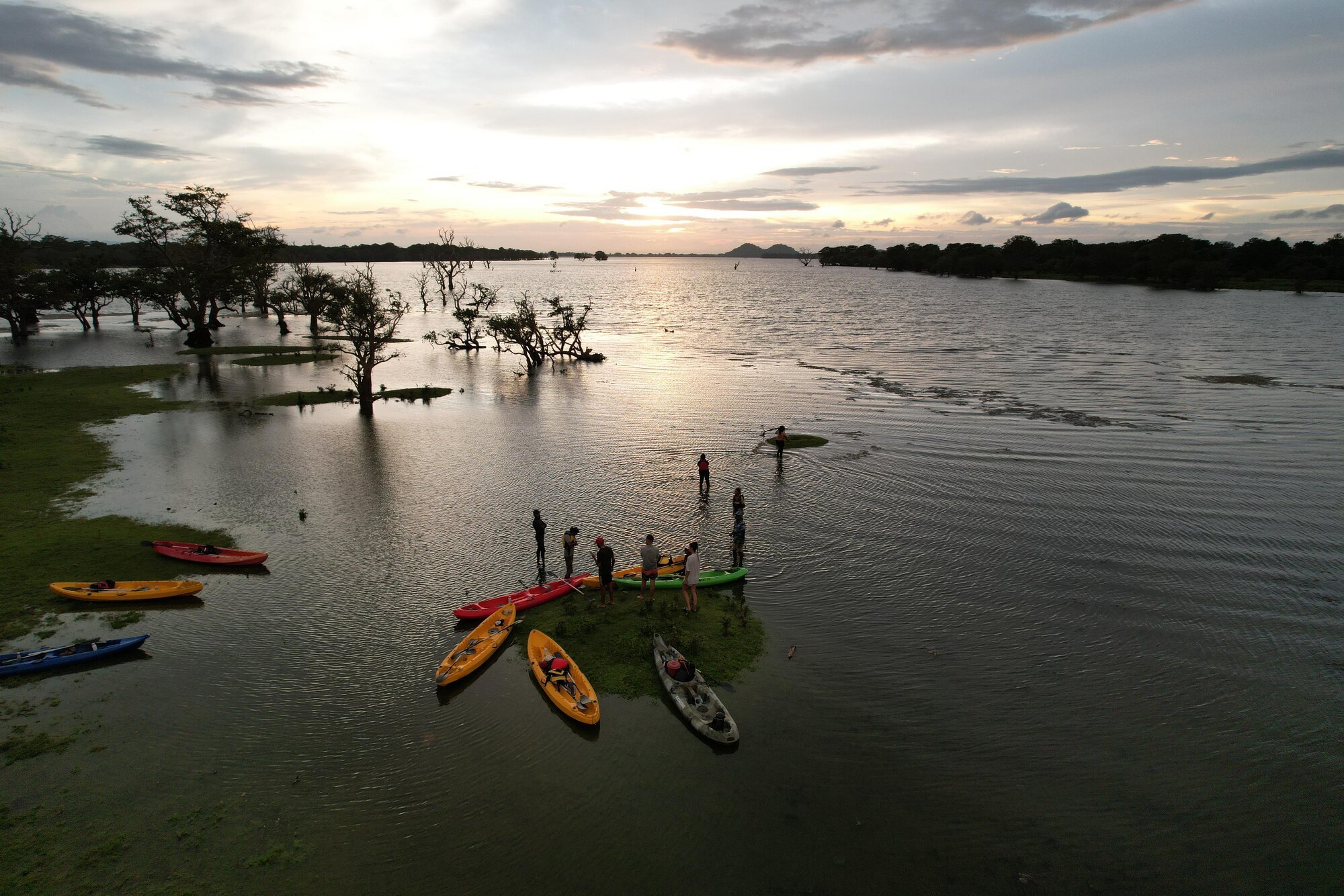 Kayaking and Elephant Watching at Kalawewa