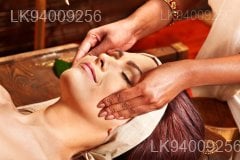 Ayurveda Head Oil Application