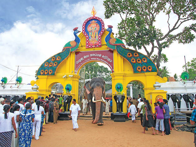 Kataragama templet Lakpura 