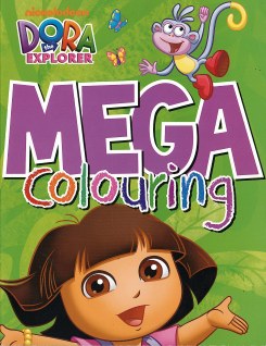 Nickelodeon : Dora the Explorer – Mega Colouring