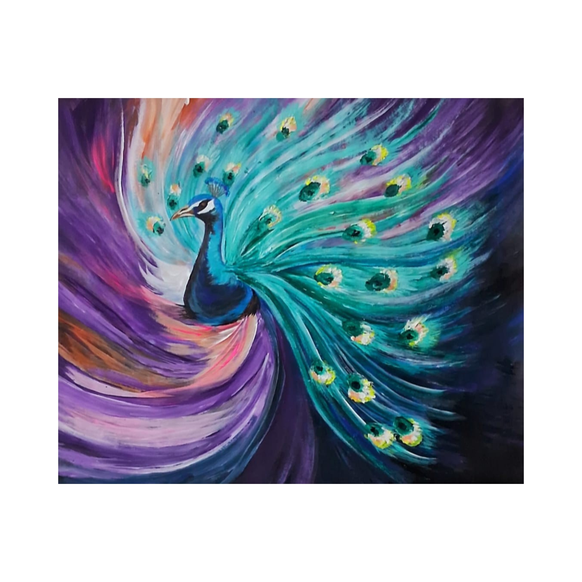 Lakpura® Peacock Wall Art