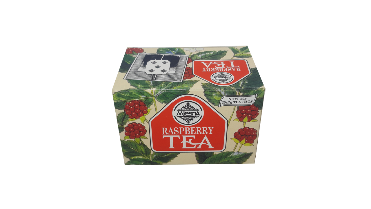Mlesna Raspberry Tea (50g) 25 Tea Bags