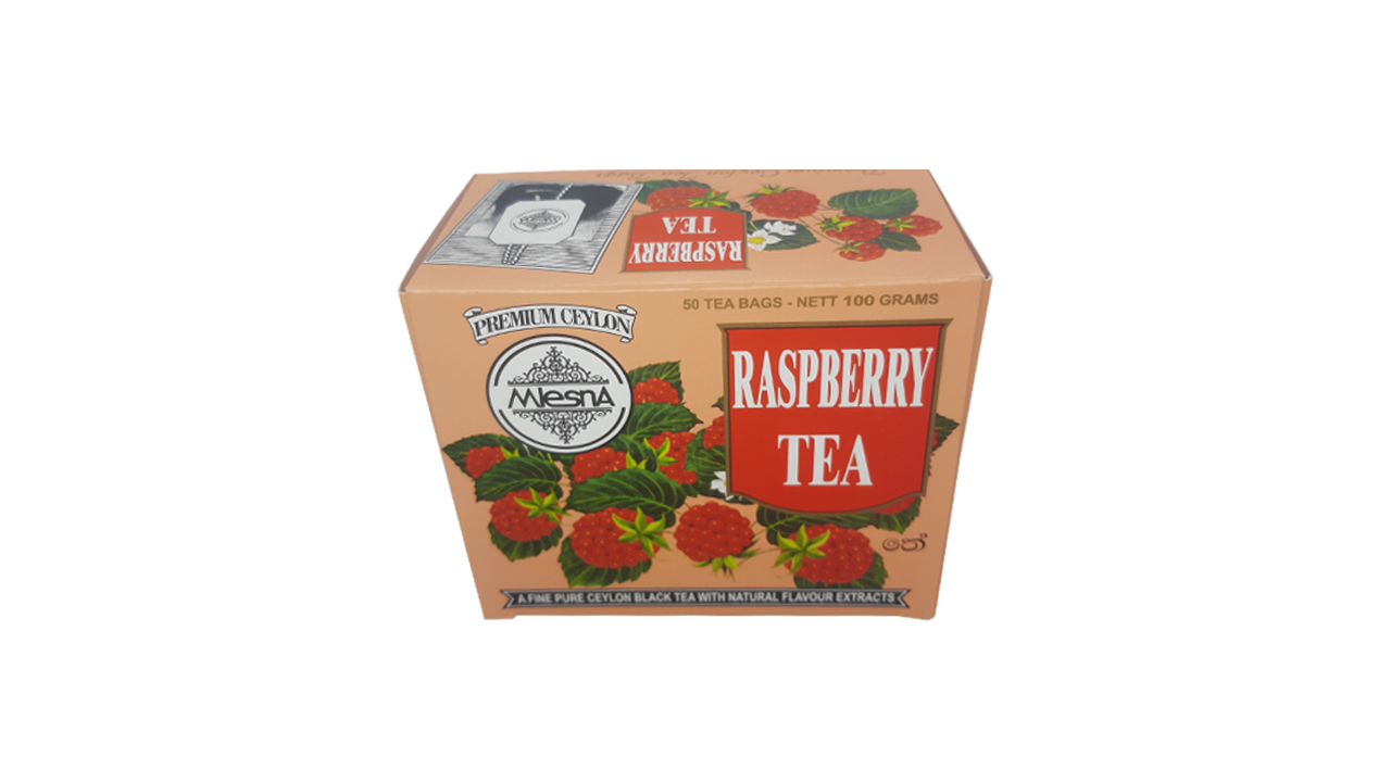 Mlesna Raspberry Tea (100g) 50 Tea Bags