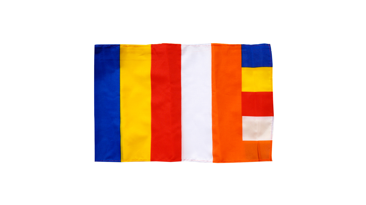 Lakpura® Sri Lankan Fabric Buddhist Flag