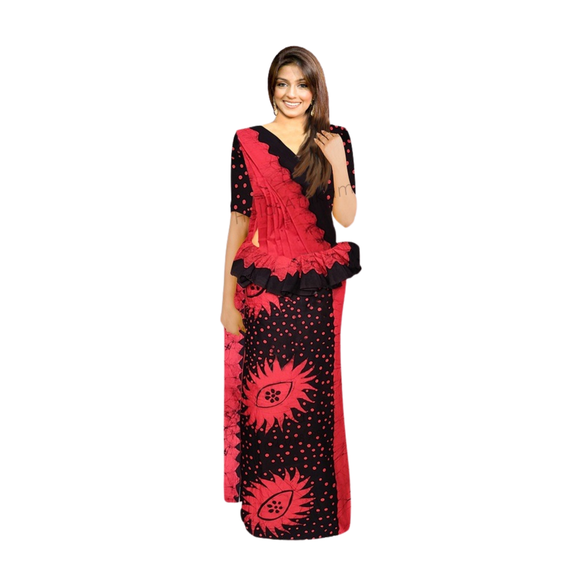 Lakpura Batik Saree (Design S026)
