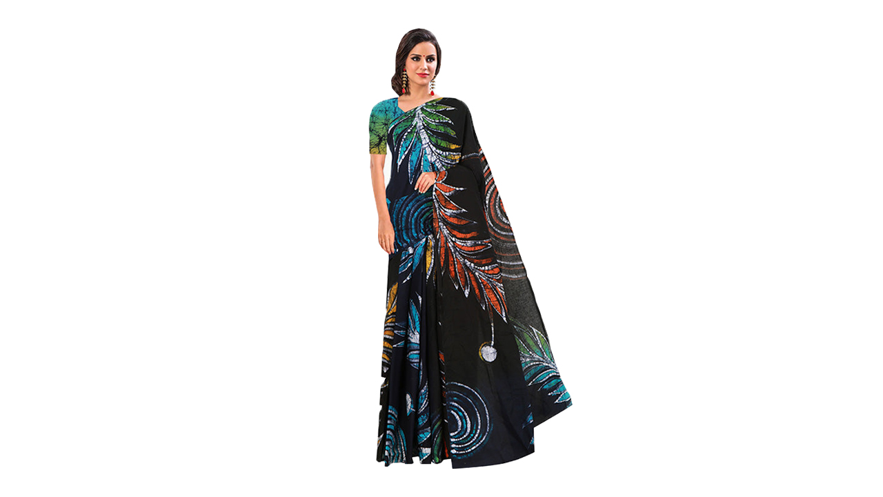 Lakpura Batik Saree (Design S202)