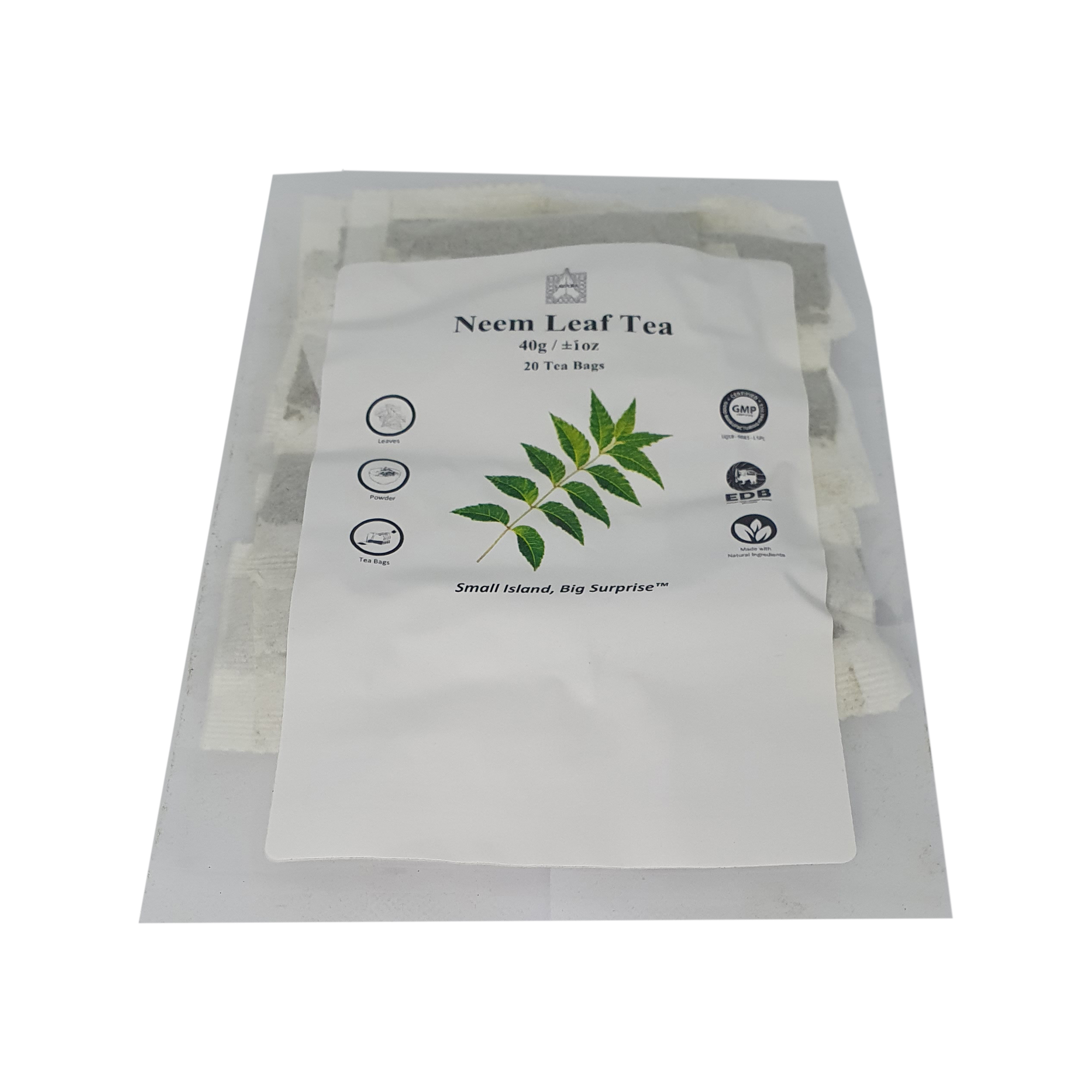 Lakpura® Neem Leaf Tea (40g) 20 Tea Bags
