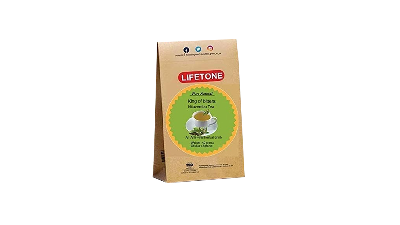 Lifetone Nilavembu Tea (40g) 20 Tea Bags
