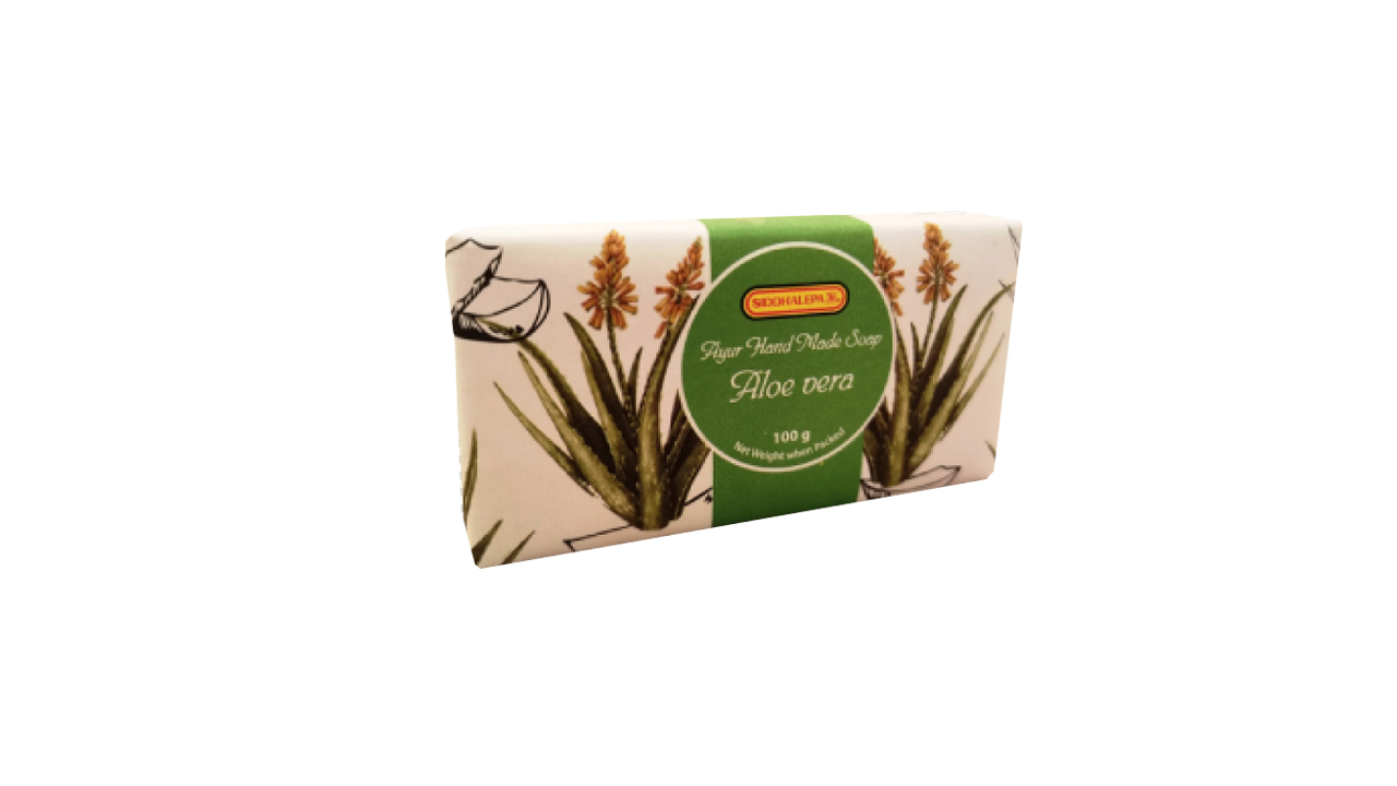Siddhalepa Hand Made Soap Aloe Vera (100g)