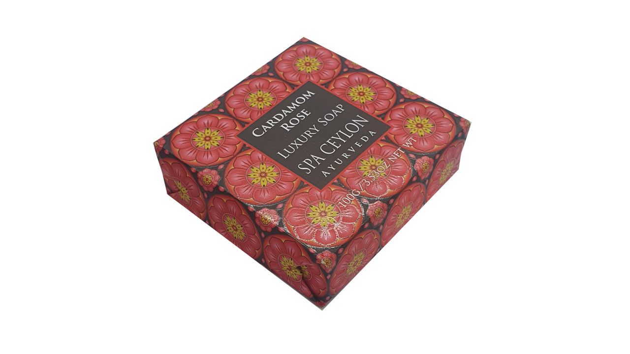 Spa Ceylon Cardamom Rose Luxury Soap (100g)