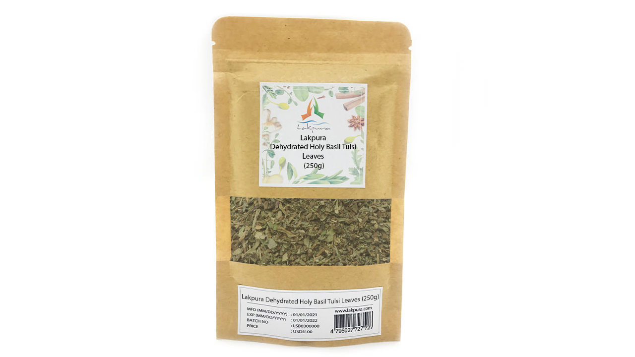 Lakpura Dehydrated Holy Basil Tulsi Leaves