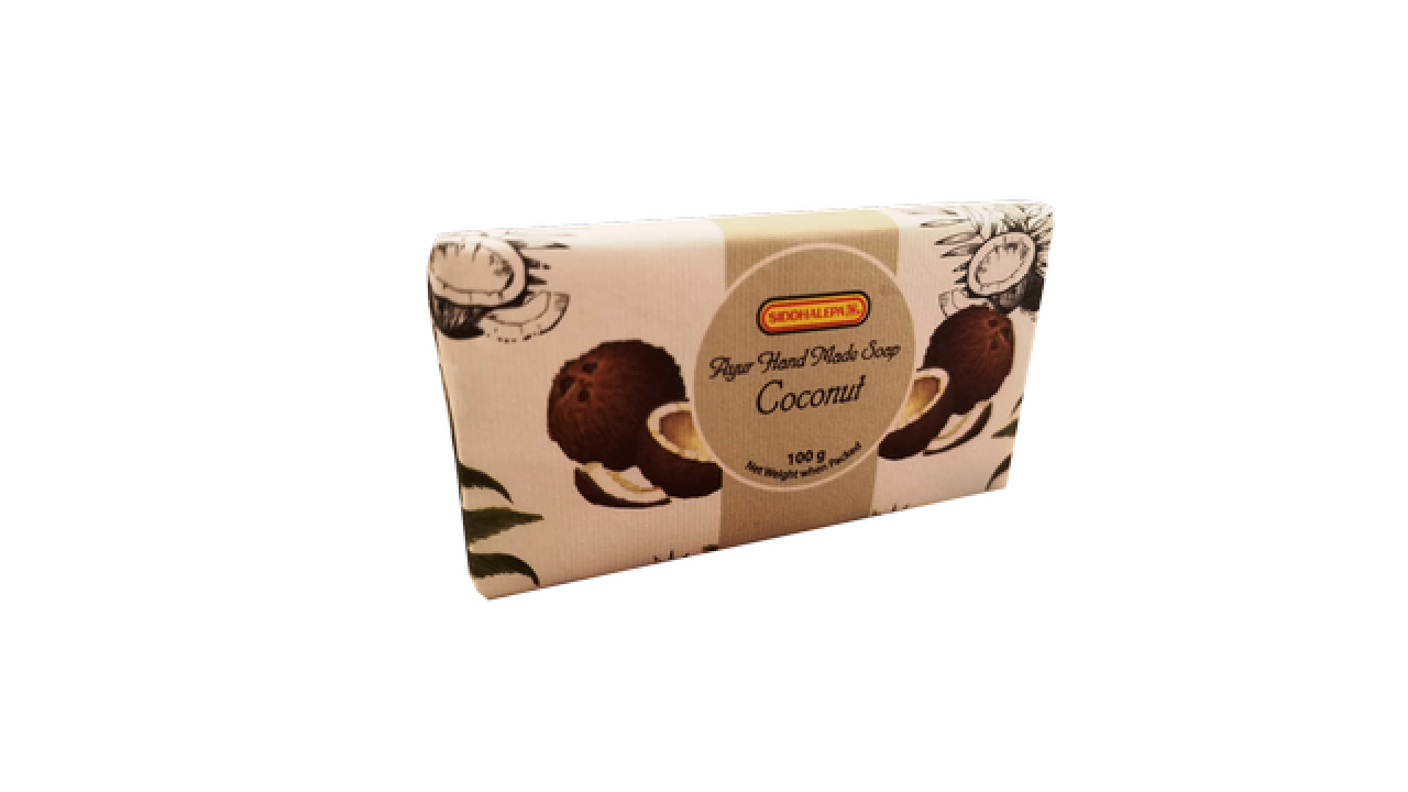 Siddhalepa Hand Made Soap "Coconut" (100g)