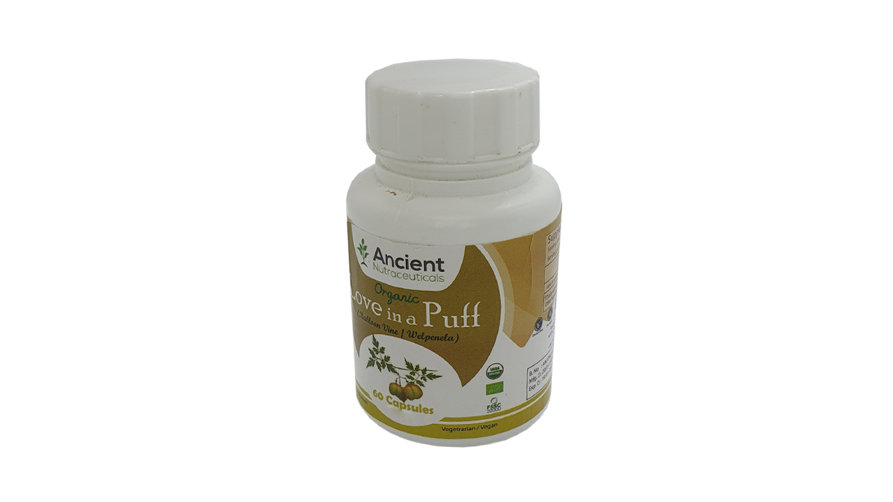 Ancient Nutraceuticals Love in a Puff Caps (60 Caps)