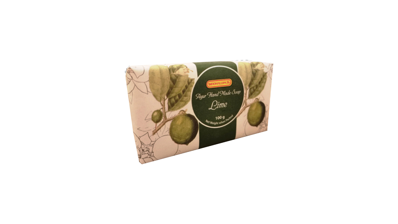 Siddhalepa Hand Made Soap - Lime (100g)