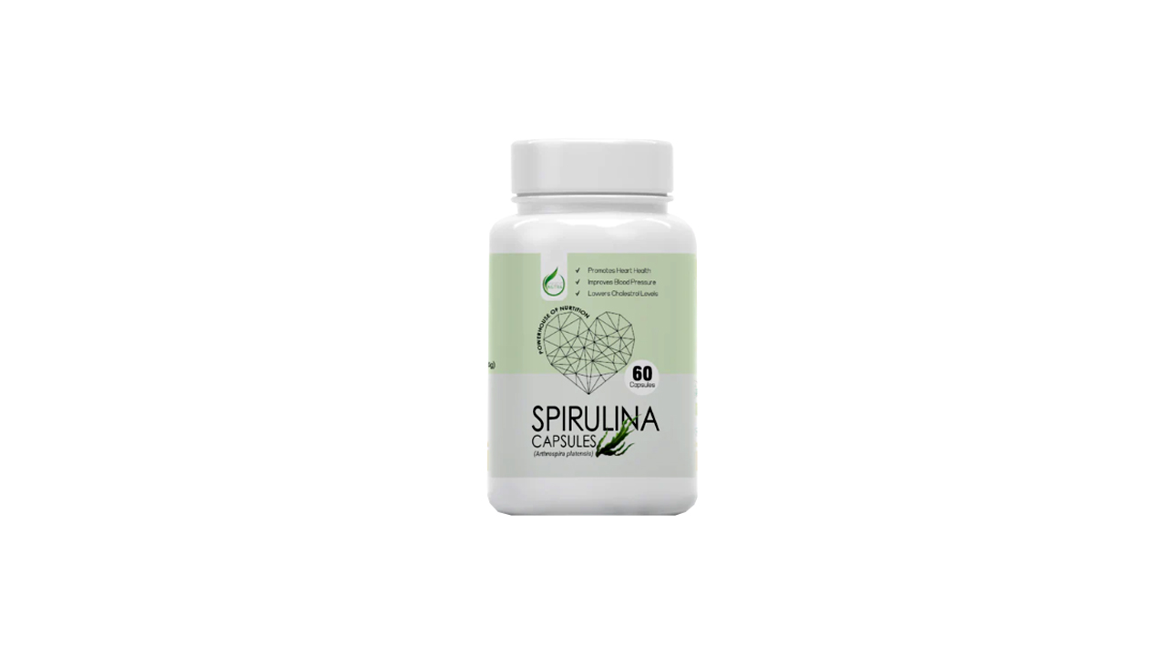 Ancient Nutra Spirulina (60 Capsules)