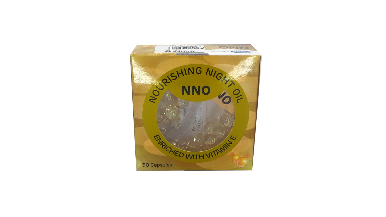 NNO Nourishing Night Oil with Vitamin E (30 Caps)