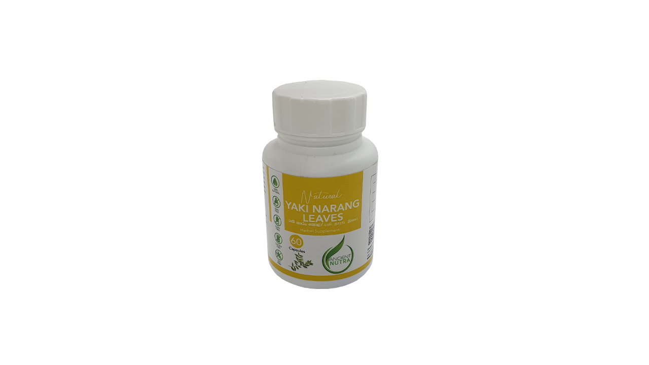 Ancient Nutra Yaki Narang Leaves Capsules (60 Caps)