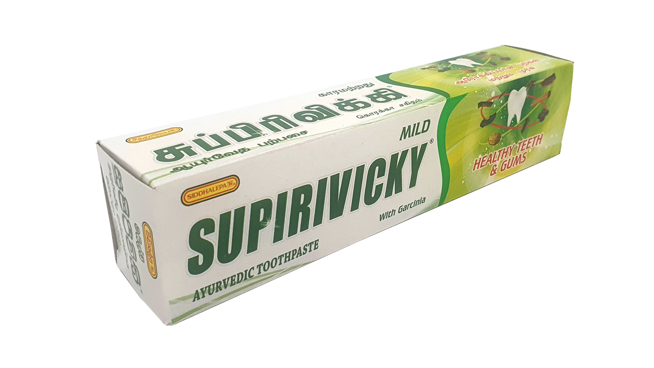 Siddhalepa Supirivicky Mild Ayurvedic Toothpaste