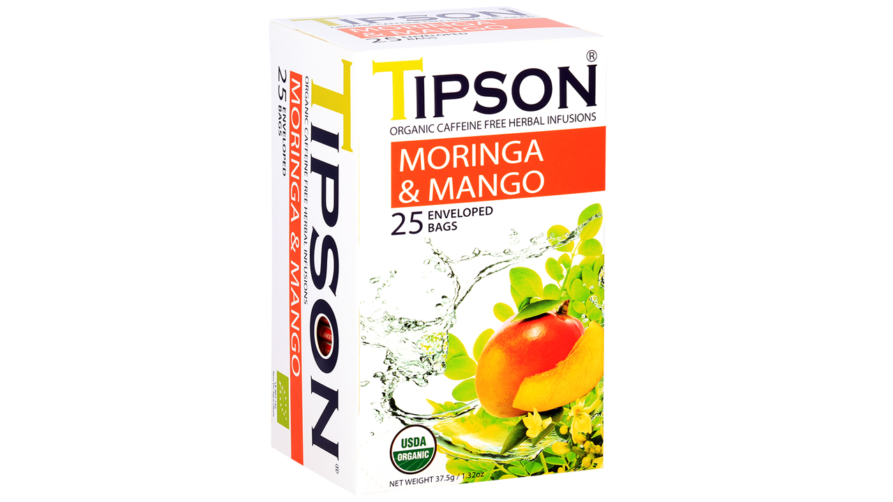 Tipson Tea Organic Moringa Mango (37.5g)