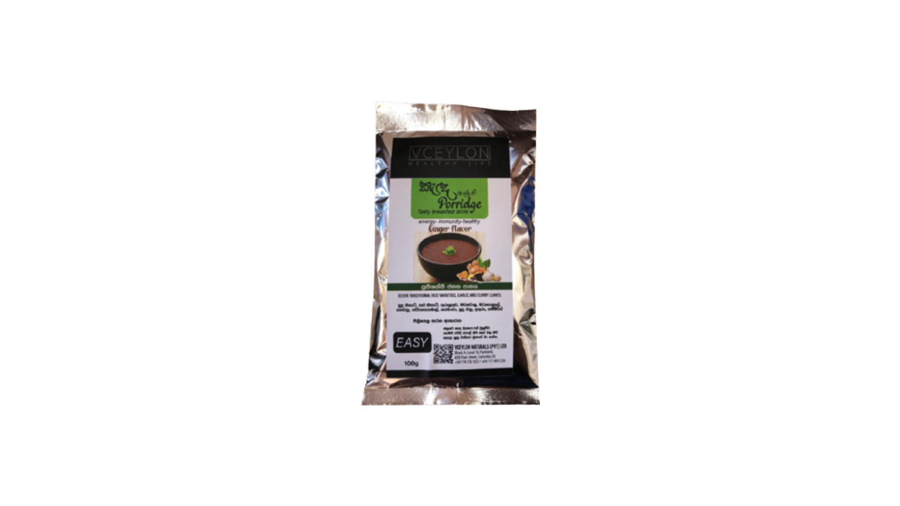 vCeylon Porridge - Ginger Flavour (100g)