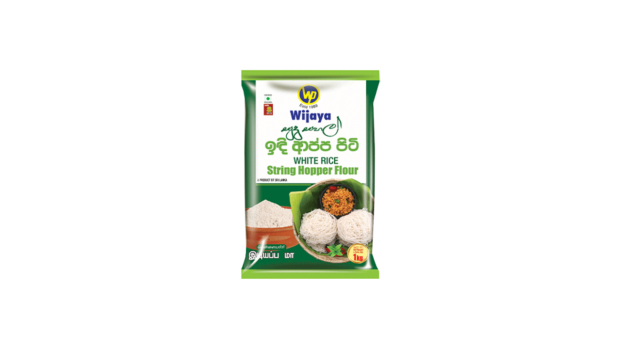 Wijaya White Rice String Hopper Flour (1Kg)