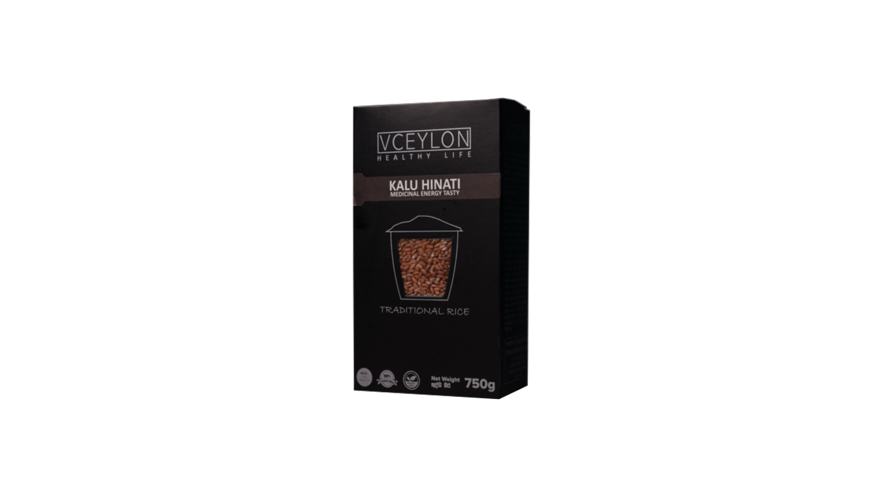 vCeylon Kalu Heenati Rice (750g)