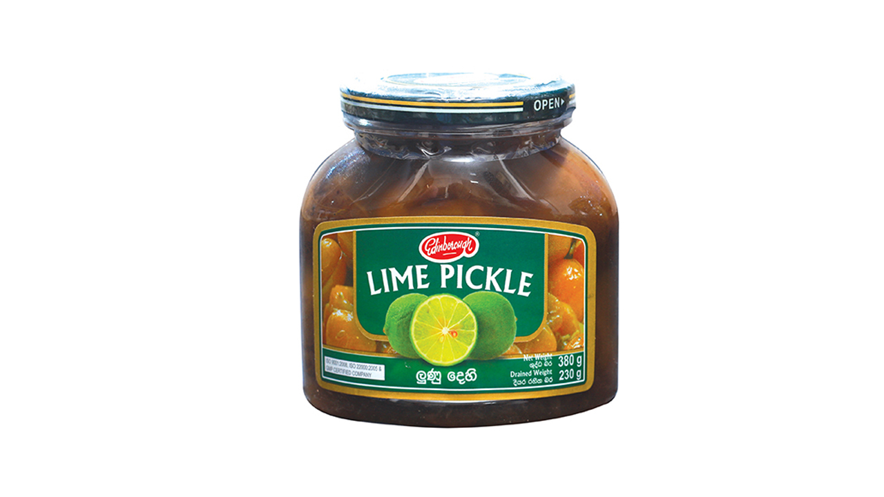 Edinborough Lime Pickle (380g)