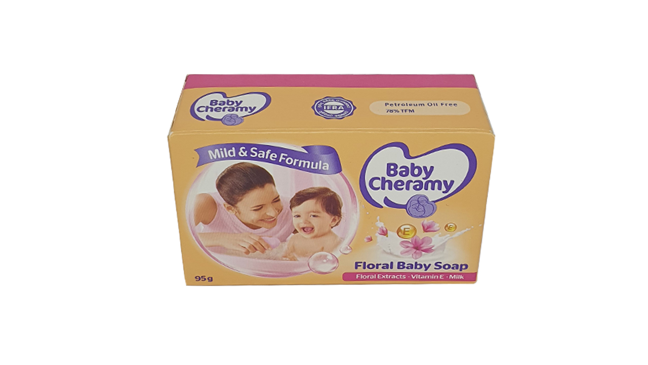 Baby Cheramy Floral Baby Soap (95g)