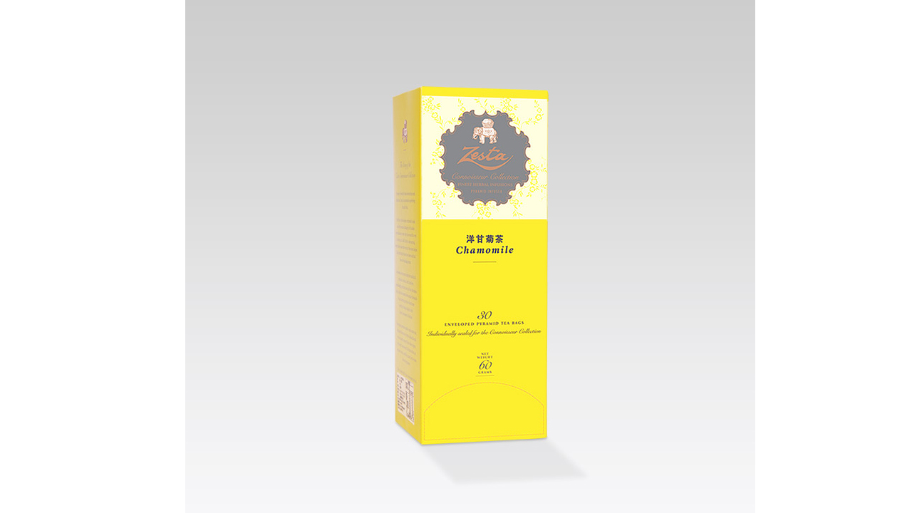 Zesta Pure Chamomile Black Tea (60g) 30 Pyramid Tea Bags