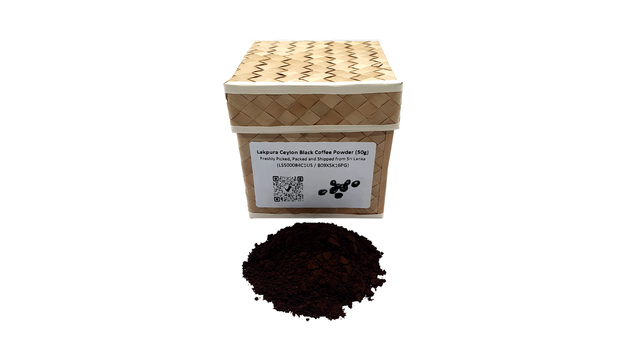 Lakpura® Ceylon Black Coffee Powder