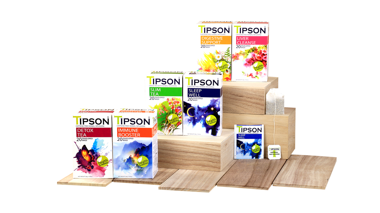 Tipson Tea Wellness Bundle - 6 Pack (156g)