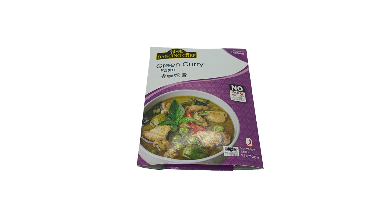 Dancing Chef Green Curry Paste (100g)