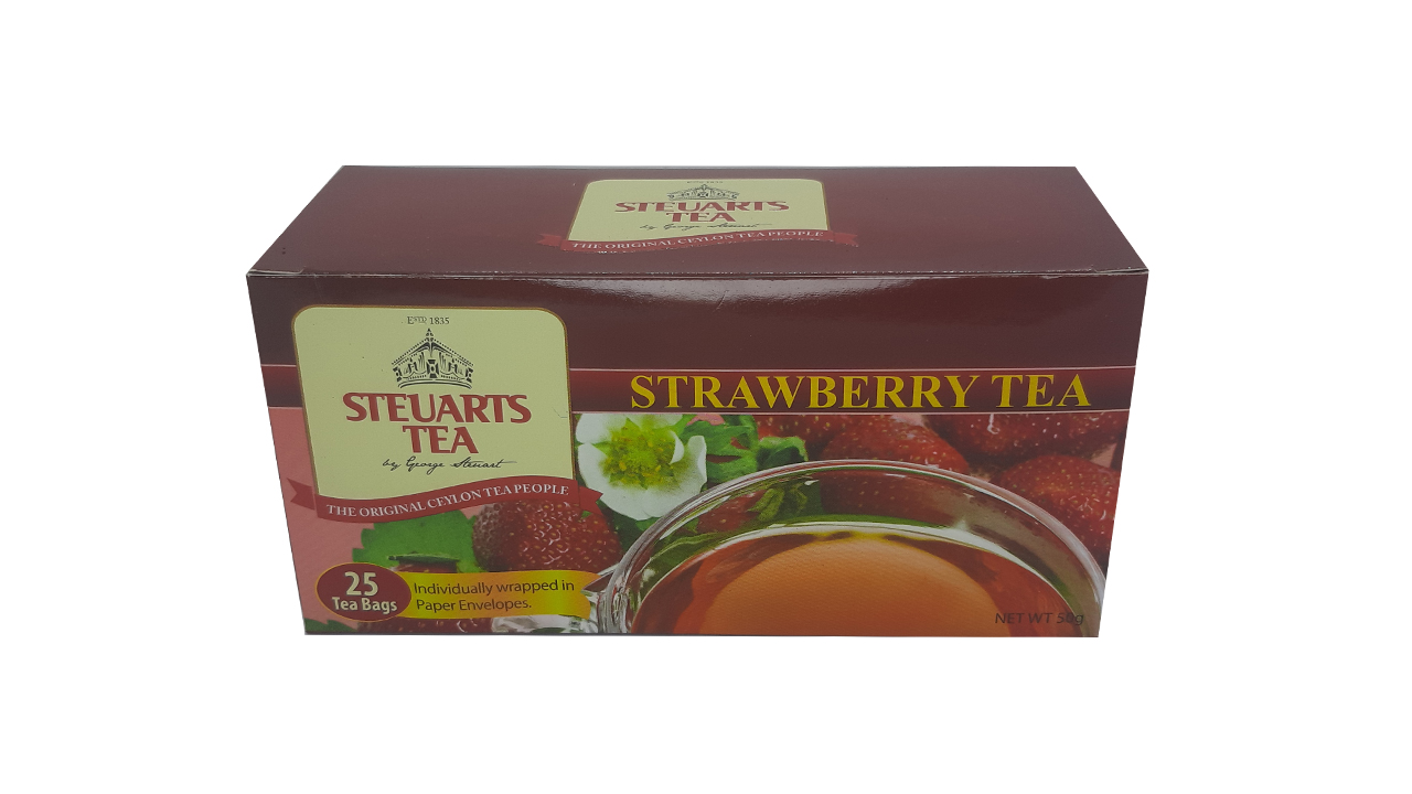 George Steuart Strawberry Tea (50g) 25 Tea Bags